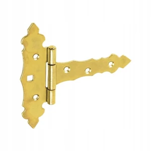 Zawias złoty ozdobny 130x100x30x2,0 1 sztuka