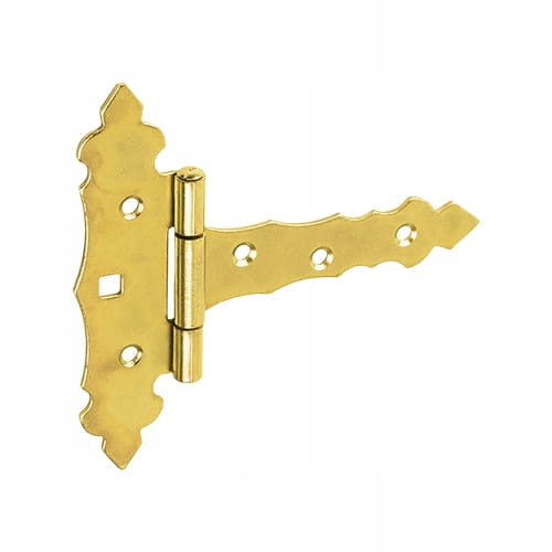 Zawias złoty ozdobny 130x100x30x2,0 1 sztuka