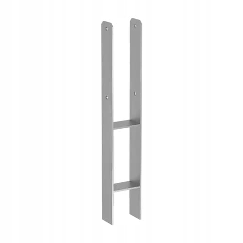 Podstawa słupa do wmurowania Kotwa 121x600x6,0mm typ H Domax PSH 120 1 sztuka
