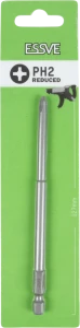 Bity stalowy krzyżowy Essve PH2 rozmiar 127mm chwyt 1/4" 