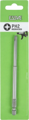 Bity stalowy krzyżowy Essve PH2 rozmiar 127mm chwyt 1/4" 