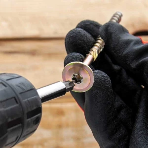 Wkręty ciesielskie talerzowe do drewna TORX WCT-08260 8x260 50 sztuk Azmet