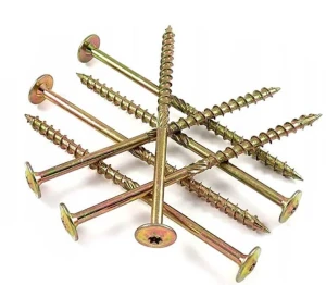 Wkręty ciesielskie talerzowe do drewna TORX WCT-08300 8x300 50 sztuk Azmet