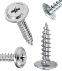 Wkręty podkładkowe samogwintujace 4,2x25 mm ocynkowane WPC 500 sztuk