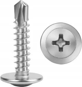Wkręty podkładkowe samowiercące 4,2x19 mm ocynkowane wspc 1000 szt.