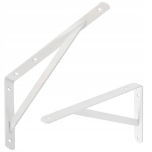 Wspornik półki stalowy wzmocniony 250x150x20mm domax 1 szt