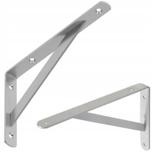 Wspornik półki stalowy wzmocniony 200x125x20mm domax 1 szt
