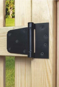 Zawias bramowy ozdobny czarny zbs 85c 85x52x100x2,5 mm domax 1 sztuka