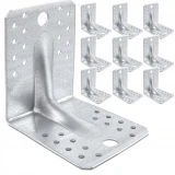 Kątownik stalowy montażowy z przetłoczeniem kp2 105x105x90x2.5 10 szt domax