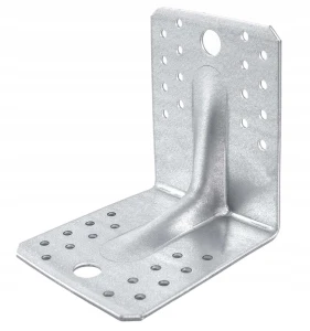 Kątownik stalowy montażowy z przetłoczeniem kp2 105x105x90x2.5 10 szt domax