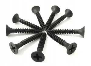 WKRĘTY DO METALU CZARNE PH2 FOSFATOWANE DO PŁYT GK 3,5 x 55 mm | 1kg KLIMAS