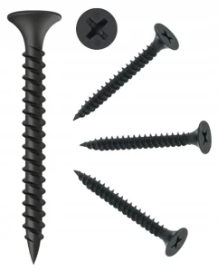 WKRĘTY DO METALU CZARNE PH2 FOSFATOWANE DO PŁYT GK 3,5 x 55 mm | 1kg KLIMAS
