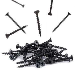 Wkrety do drewna fosfatowane płyty gipsowe 3,5 x 35 mm 1 Kg Azmet