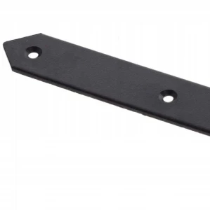 Zawias czarny zb200 200x45x90x3,0mm domax 2 szt