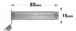 Plastikowa tuleja siatkowa kotwa chemiczna 15x85 M8-M10 | Arvex | 1 szt.