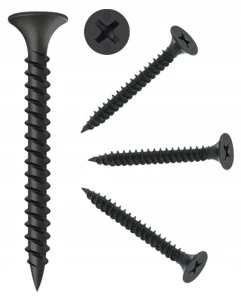 Wkręty Fosfatowane 3,5x35mm do Płyt Gipsowo-Kartonowych i Metalu - 1kg