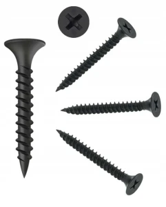 WKRĘTY DO METALU CZARNE PH2 FOSFATOWANE DO PŁYT GK 3,5 x 35 mm | 1kg KLIMAS