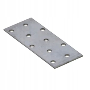 Zestaw 10 perforowanych płytek montażowych PP2 40x100mm