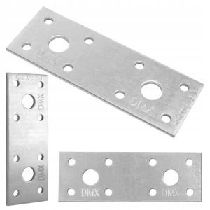 Płytka perforowana LP1 100x35x2,5mm, 10szt - Łącznik ciesielski ocynkowany Domax®