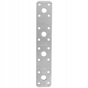 Zestaw 10 sztuk łączników płaskich LP3 200x35x2,5 mm - stal ocynkowana, wysoka jakość, niezawodne rozwiązania budowlane