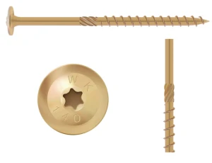 Wkręty ciesielskie 6x70 mm TORX łeb talerzowy 100 szt.
