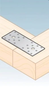 Łącznik ciesielski stalowy LP5 180x65x2,5 – 10 szt