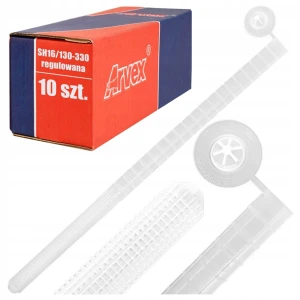 Plastikowa tuleja siatkowa kotwa chemiczne 16x130/330 | arvex | 10 szt.