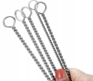 Zestaw stalowy wycior szczotka druciana Ø 8-12 mm – 3 sztuki