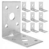 Kątownik stalowy montażowy z przetłoczeniem kpl5 50x50x35 mm 10 szt domax
